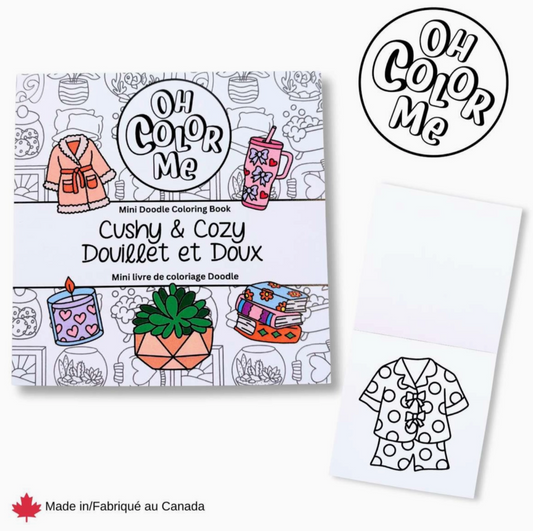 Cushy & Cozy Mini Coloring Book