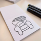 Cushy & Cozy Mini Coloring Book