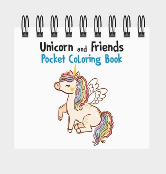 Unicorn and Friends Pocket Coloring Book