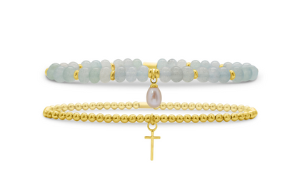 Stia Faith Set Beaded Bracelets