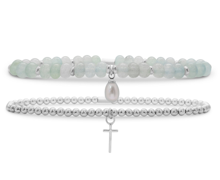 Stia Faith Set Beaded Bracelets