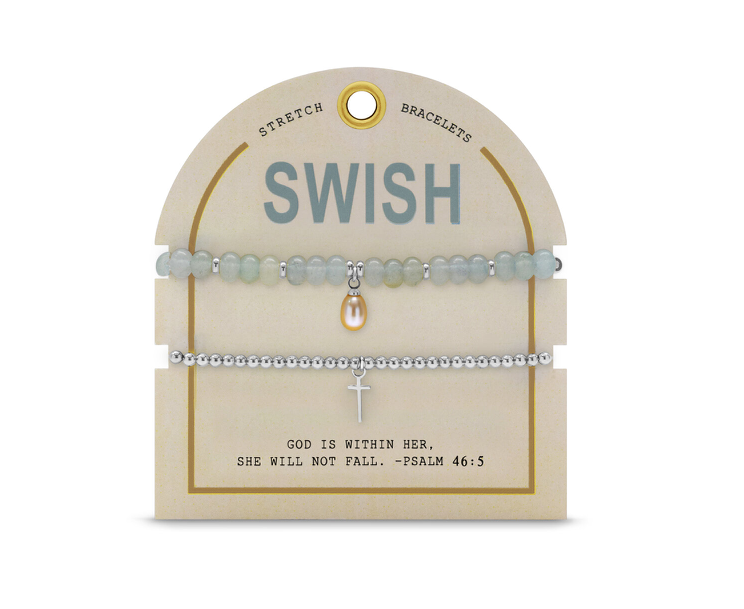 Stia Faith Set Beaded Bracelets
