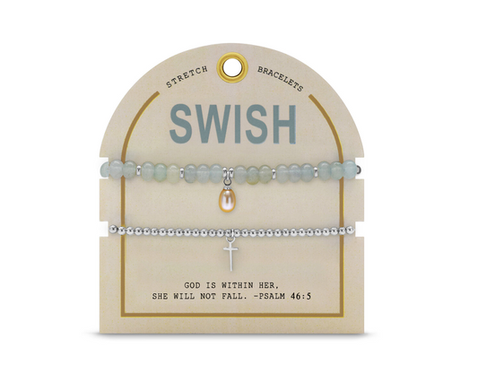 Stia Faith Set Beaded Bracelets