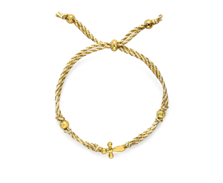 Stia Bubble Cross Bracelet