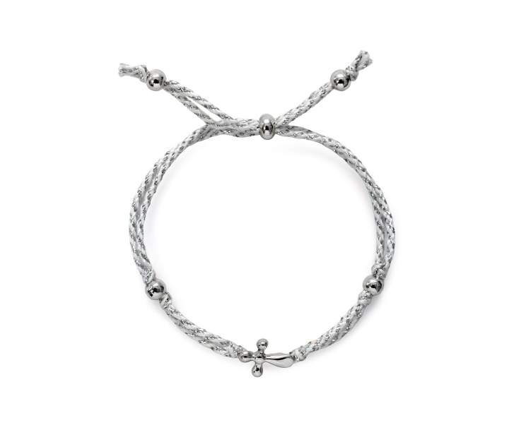 Stia Bubble Cross Bracelet