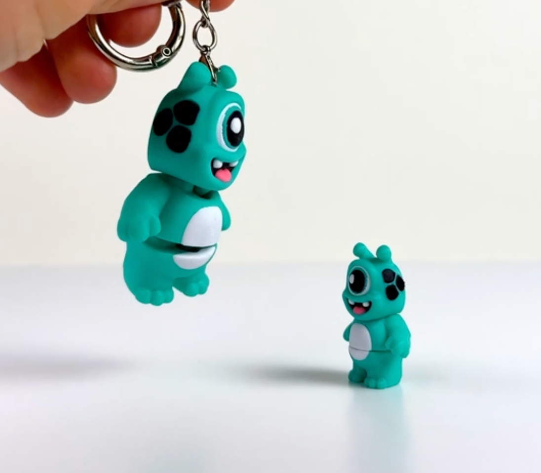 Biggie Wigglitz Keychain
