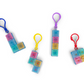 Glitter Clicker Keychain