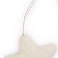 BLUE Jumbo Bright Stars Holiday Eco Wool Ornament Set of 3