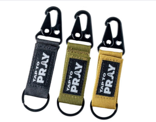 Tap To Pray® Tactical Carabiner Keychain