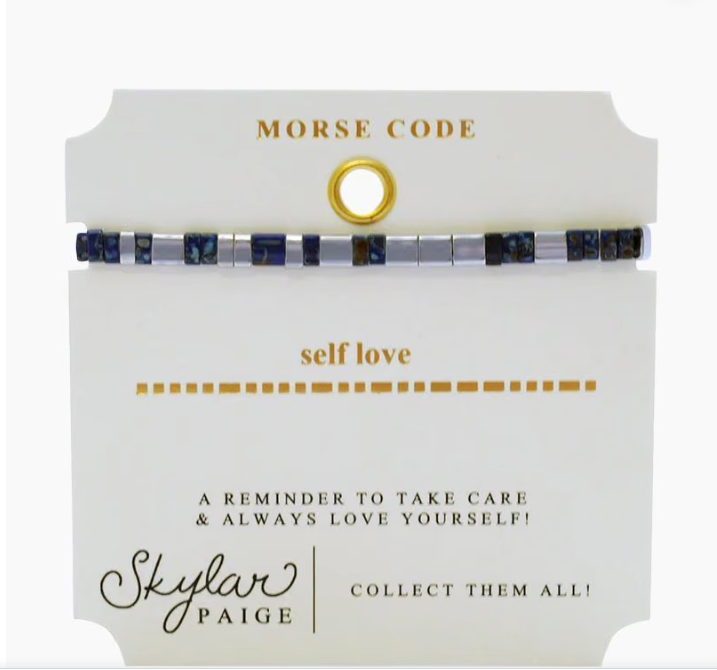 Morse Code Bracelet by Skylar Paige