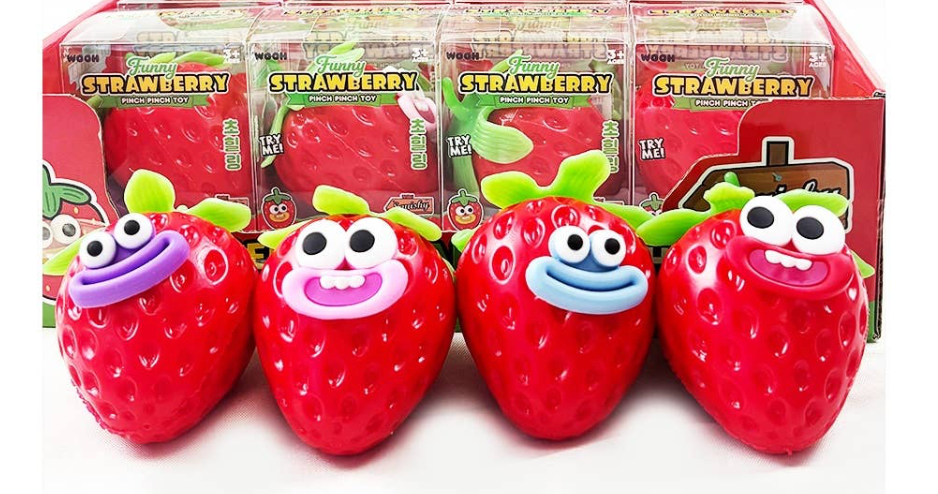 Funny Strawberry Squishy Toy