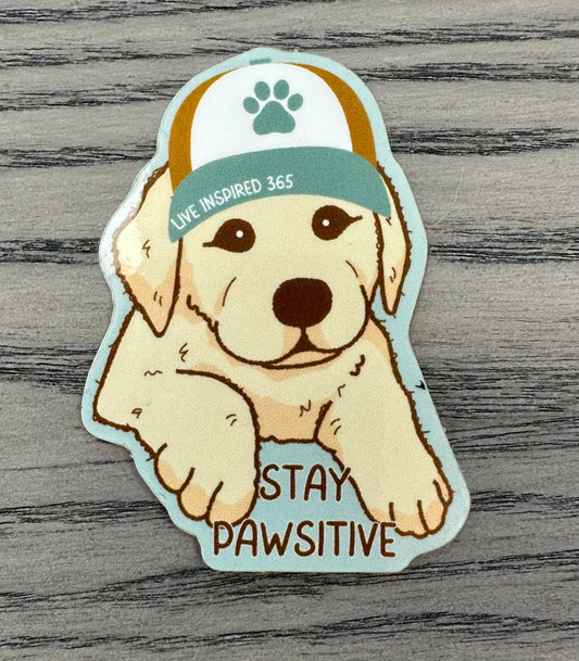 Stay Pawsitive | Sticker