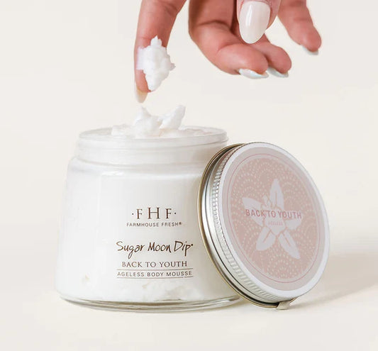 Farmhouse Fresh Sugar Moon Dip Back to Youth Body Mousse