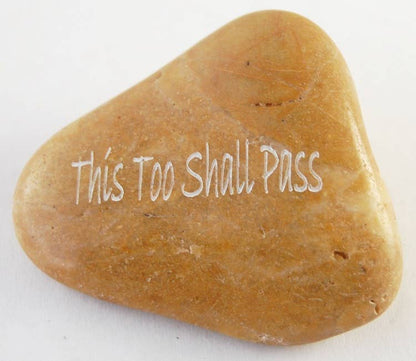 Inspirational River Rock Word Stones