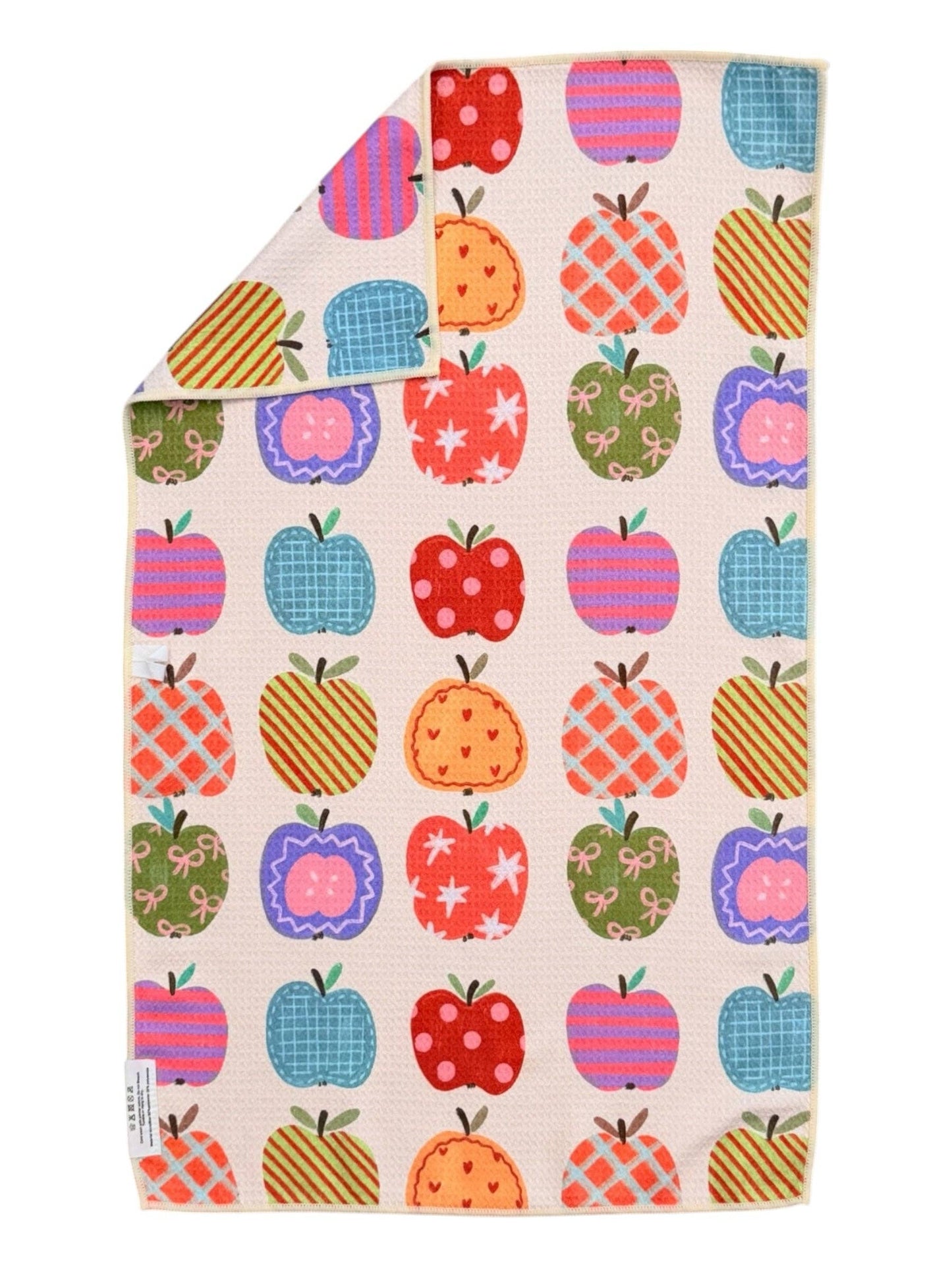 Apple Patch: Double-Sided Crae Hand Towel