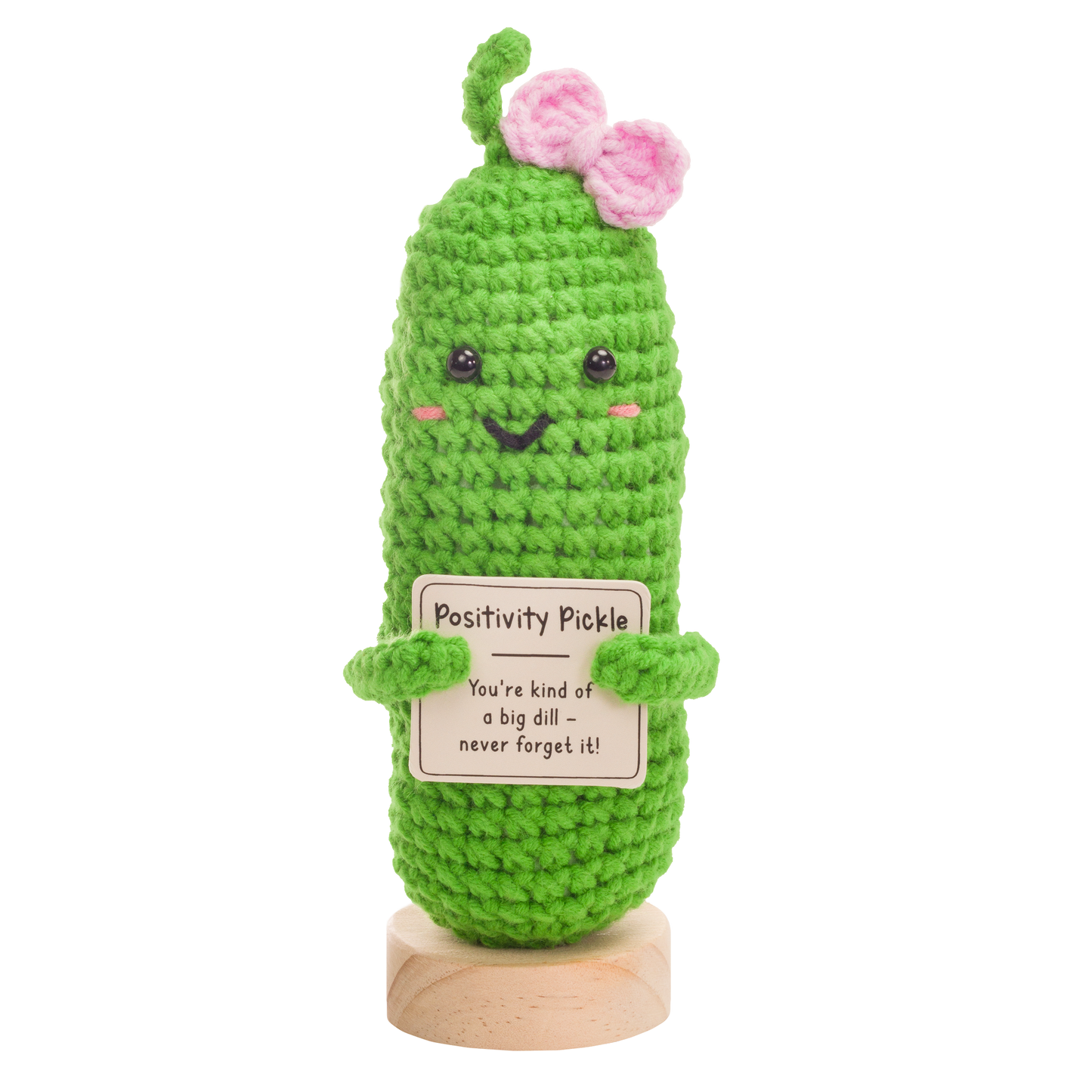 Positivity Pickle Crochet Friends
