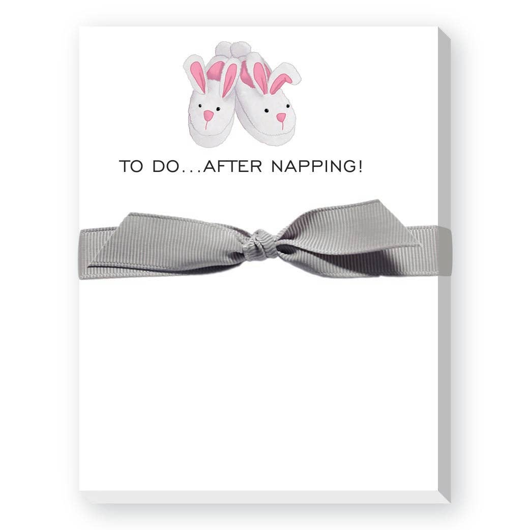 TO DO AFTER NAPPING Notepad