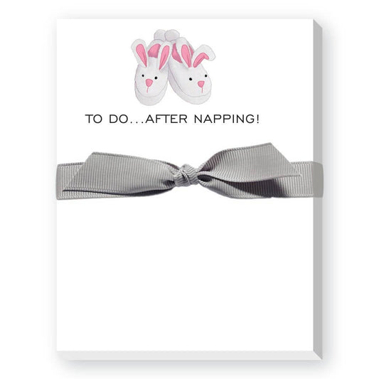 TO DO AFTER NAPPING Notepad