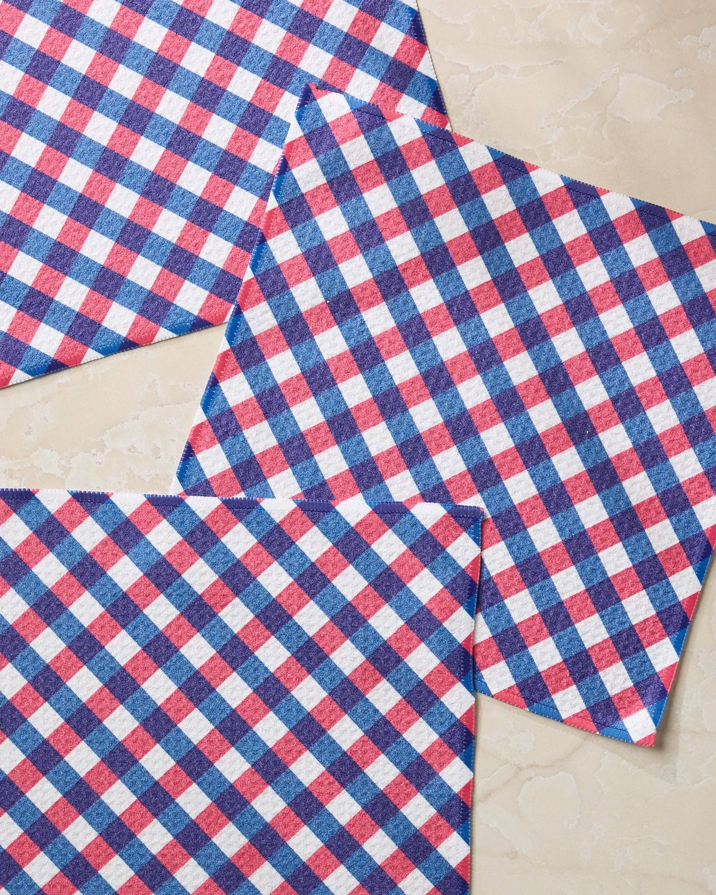 Heritage Check Dishcloth Set