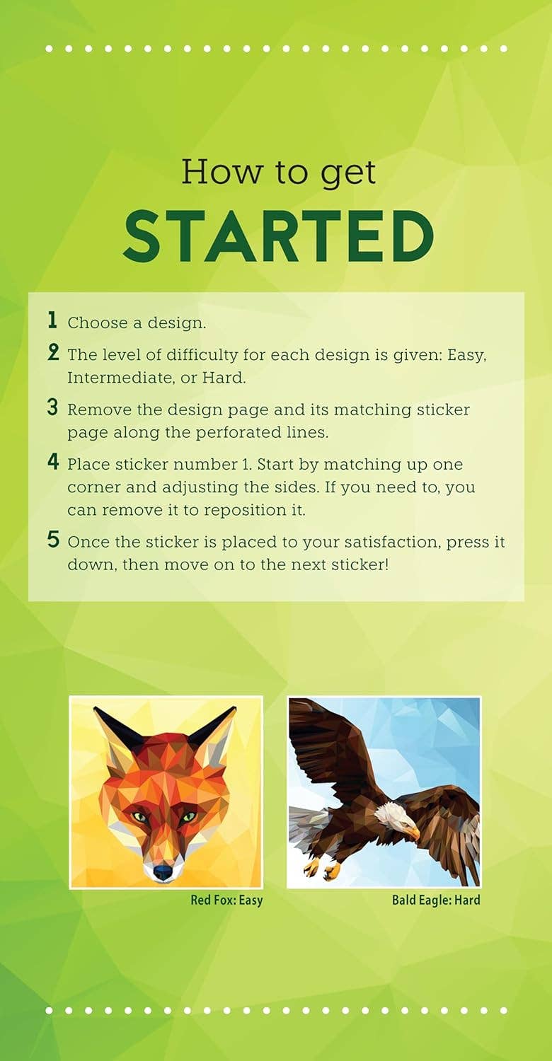 Ultimate Animal Kingdom Sticker Painting - 10 Paintings