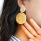 Rattan Earrings