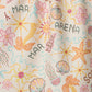 Sol y Mar Geometry Tea Towel