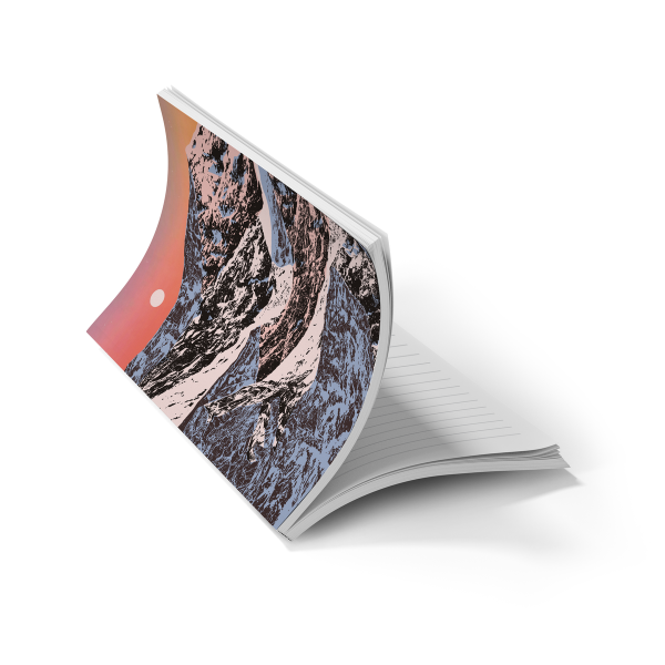 Sunset Mountain Layflat Notebook