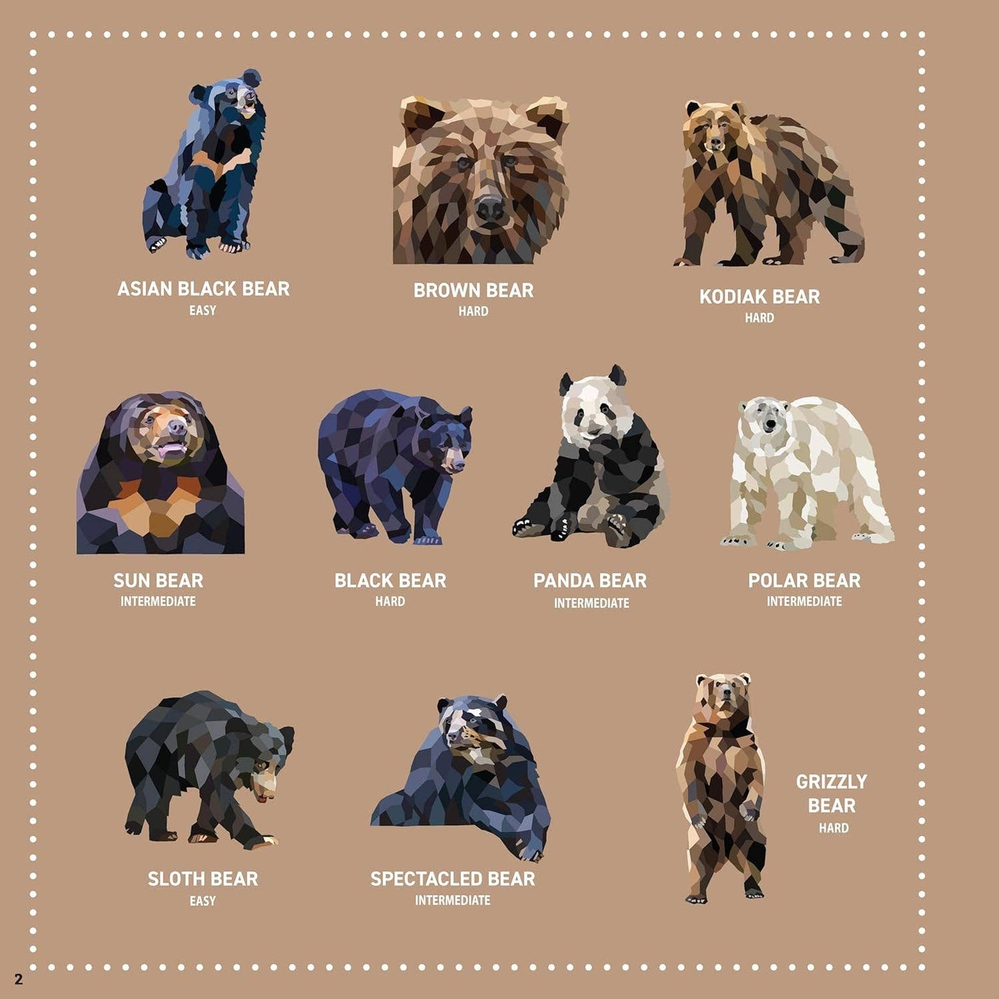 My Sticker Paintings: Bears