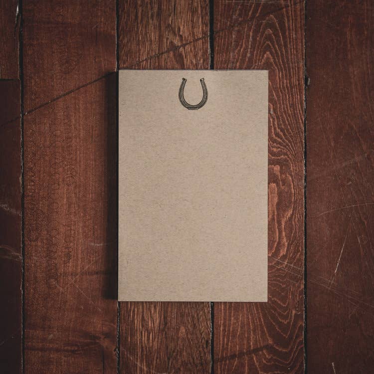 Horseshoe Notepad