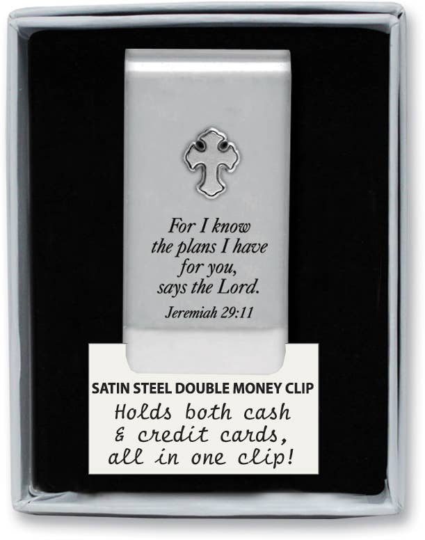 "For I Know the Plans..."  Money Clip