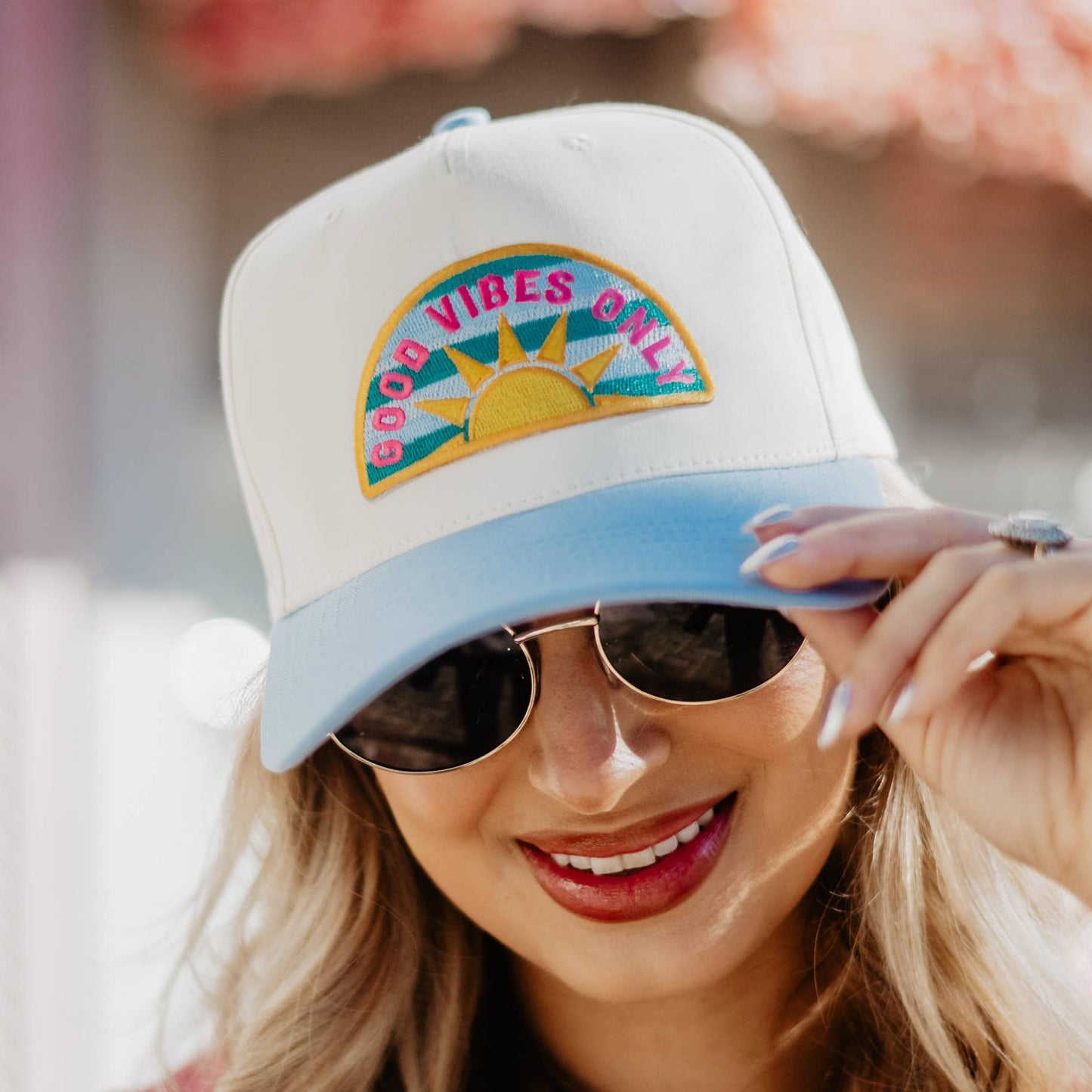 Good Vibes Only - Patch Vintage Hat