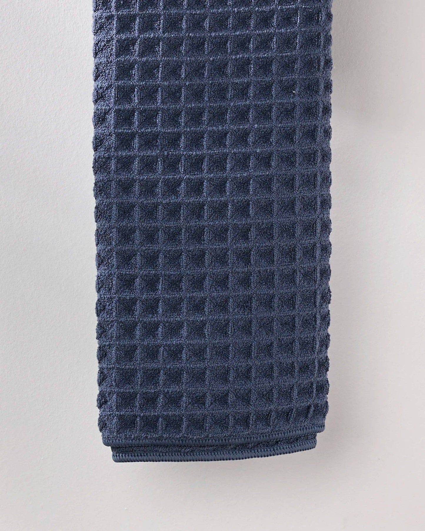 Midnight Blue Waffle Hand Towel
