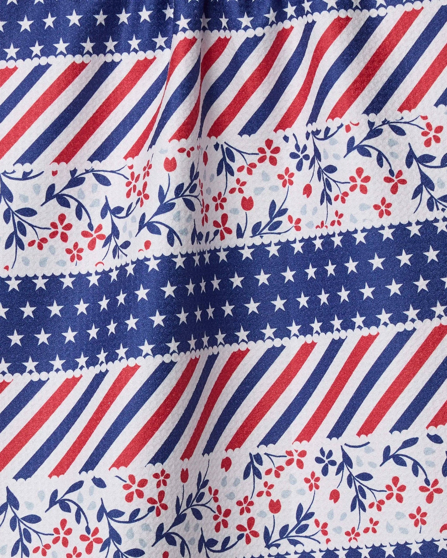 Liberty Ribbon Geometry Tea Towel