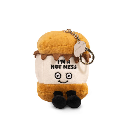 "I'm a Hot Mess" S'Mores Plush Bag Charm