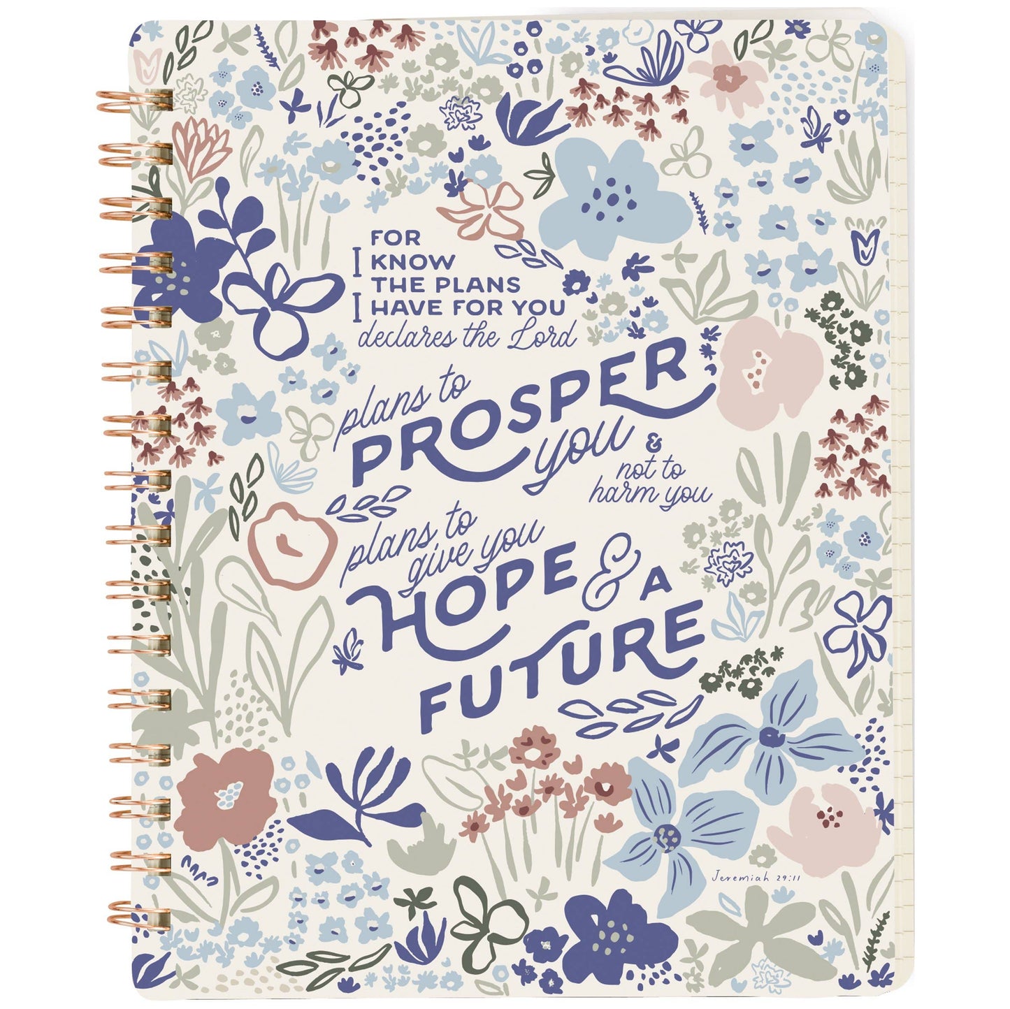 Plans To Prosper You - Spiral Notebook