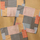 Patch and Pumpkin Geometry  Dishcloth Set
