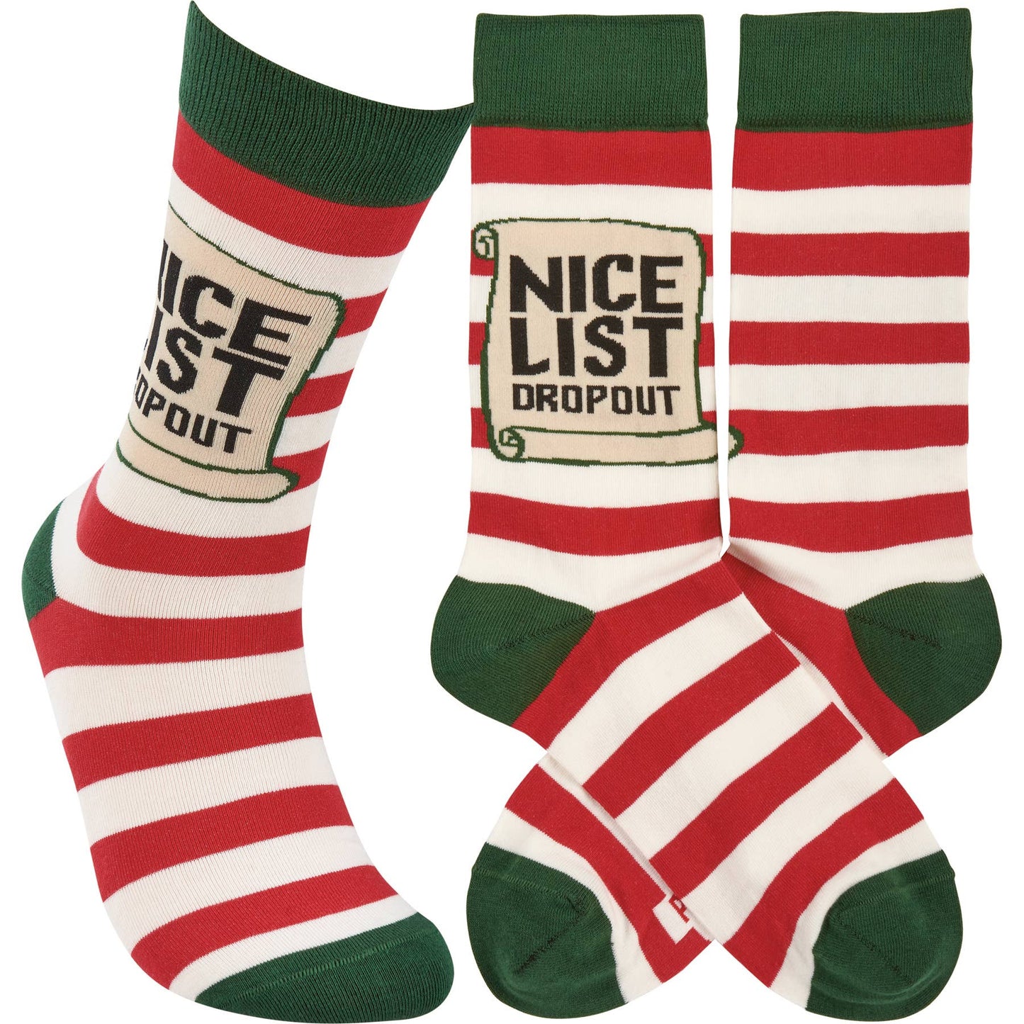 "Nice List Dropout" - Socks
