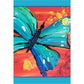 Yellow Butterfly MicroPuzzle  Mini Jigsaw Puzzle