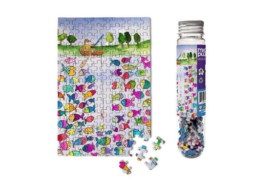 Gone Fishing Mini Jigsaw Puzzle