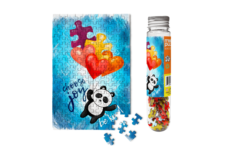 Choose Joy Panda | Mini Jigsaw Puzzle