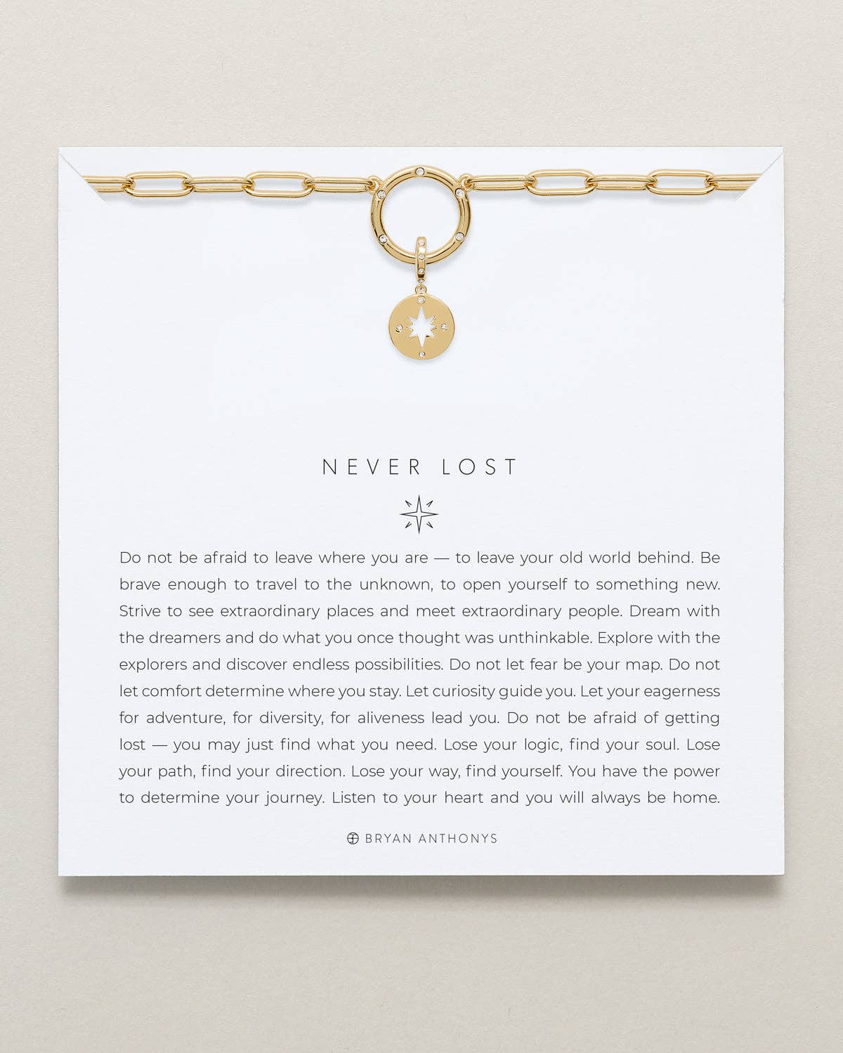 Never Lost Charm Necklace