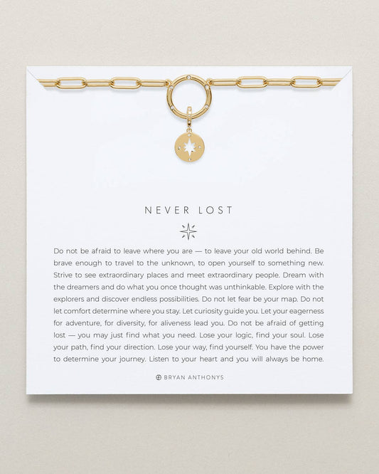 Never Lost Charm Necklace