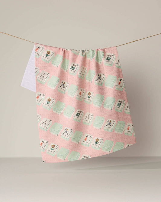 Tile Parade Geometry Tea Towel