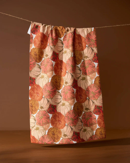 Tendril Geometry Tea Towel