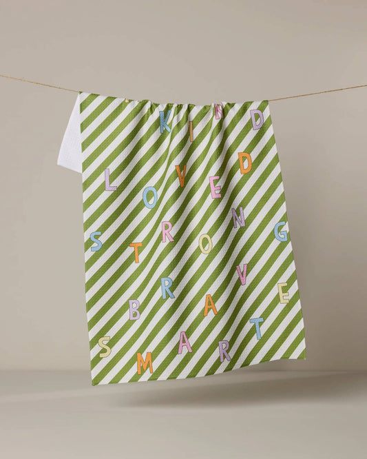 Attributes Geometry Tea Towel