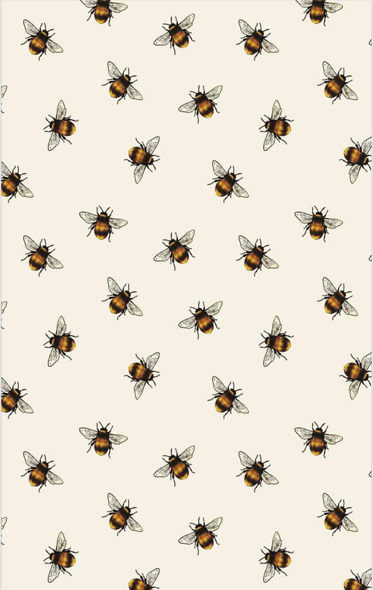 Busy Bee Double-Sided Crae Hand Towel