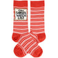 On Santa's Watch List Socks