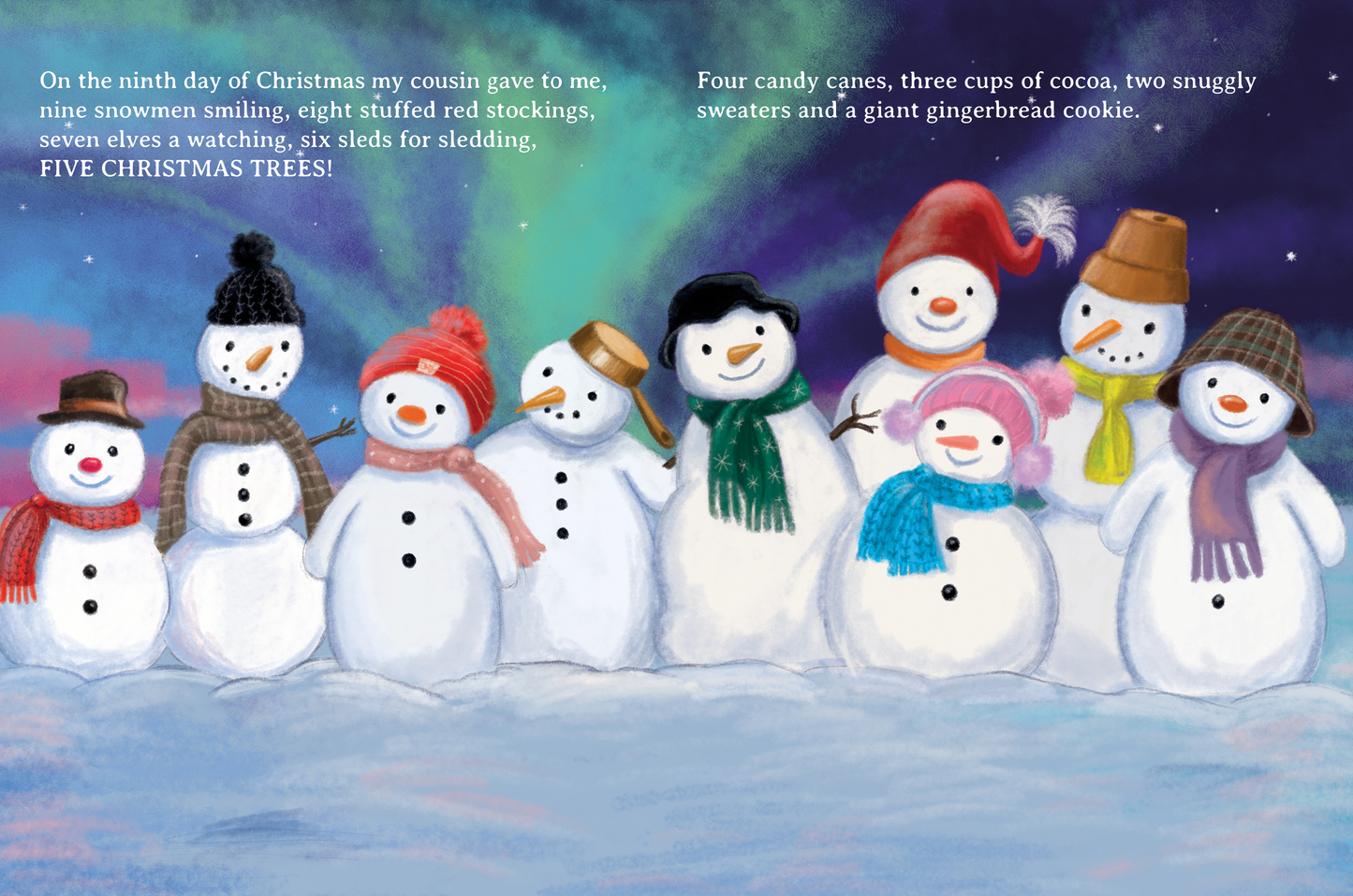 12 Days of Christmas- Children's Board Book