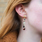 Blair Earrings - Chai Tea