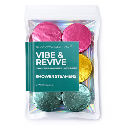 Vibe and Revive Shower Steamers 6 Pack